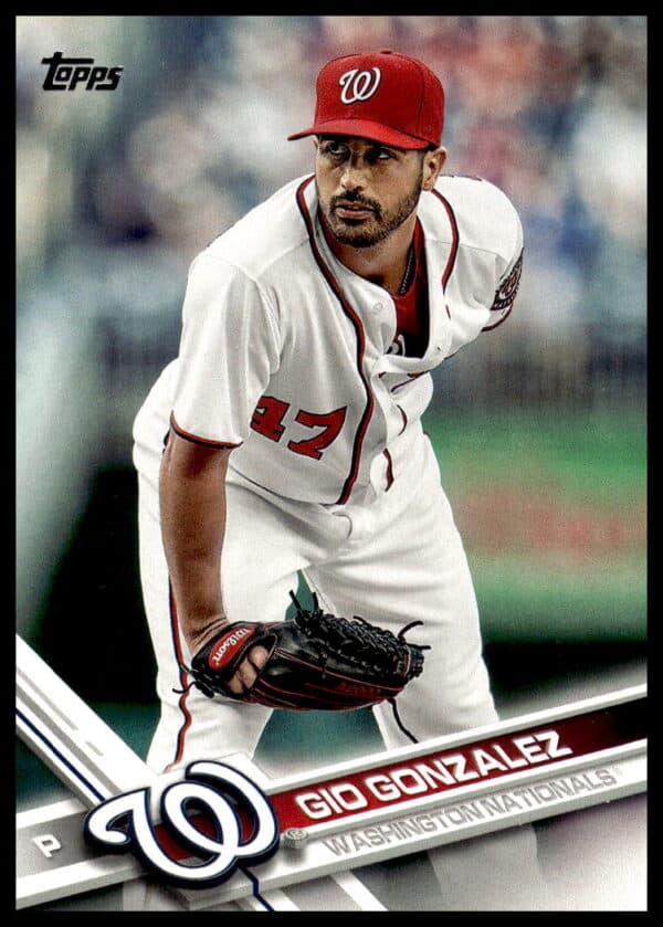 2017 Topps Series 2 Gio Gonzalez #527 (Front)