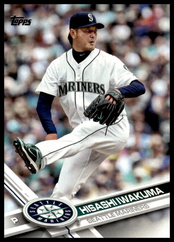 2017 Topps Series 2 Hisashi Iwakuma #464 (Front)