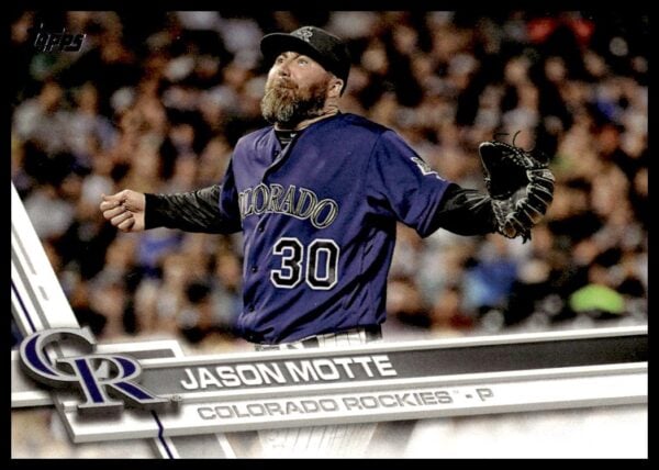 2017 Topps Series 2 Jason Motte #559 (Front)