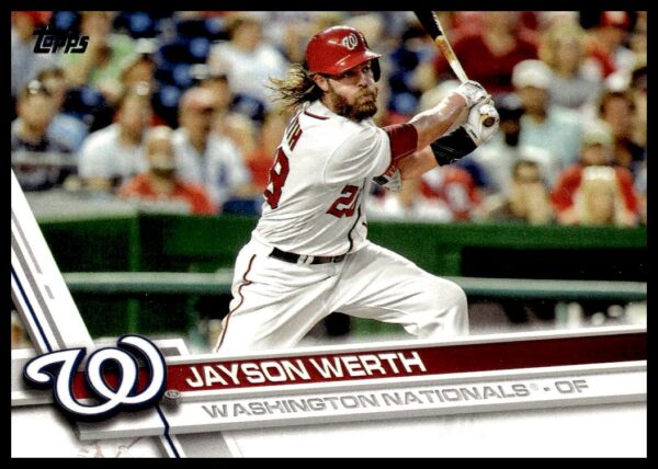 2017 Topps Series 2 Jayson Werth #366 (Front)