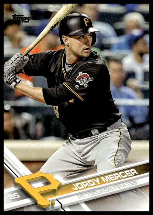 2017 Topps Series 2 Jordy Mercer #629 (Front)