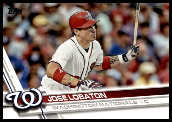 2017 Topps Series 2 Jose Lobaton #651 (Front)