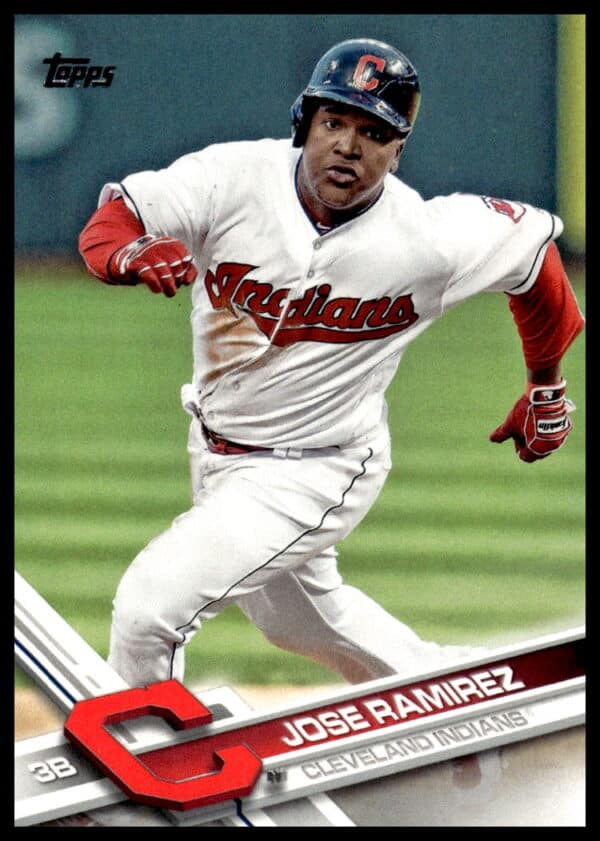 2017 Topps Series 2 Jose Ramirez #487 (Front)