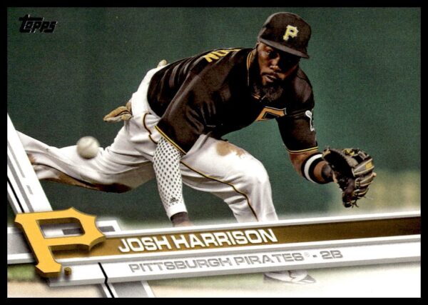 2017 Topps Series 2 Josh Harrison #382 (Front)