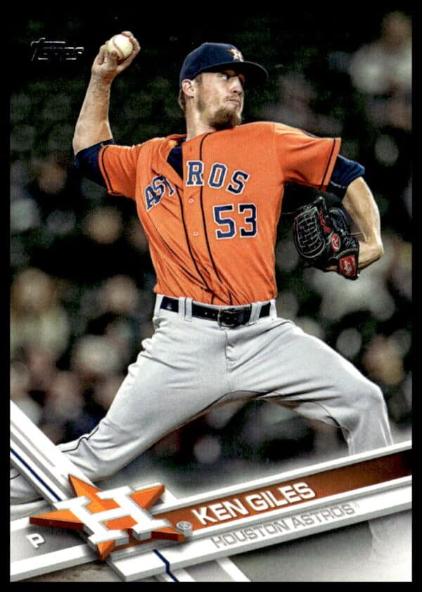 2017 Topps Series 2 Ken Giles #596 (Front)