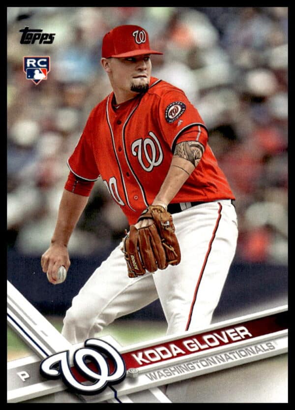 2017 Topps Series 2 Koda Glover #364 (Front)