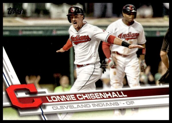 2017 Topps Series 2 Lonnie Chisenhall #535 (Front)