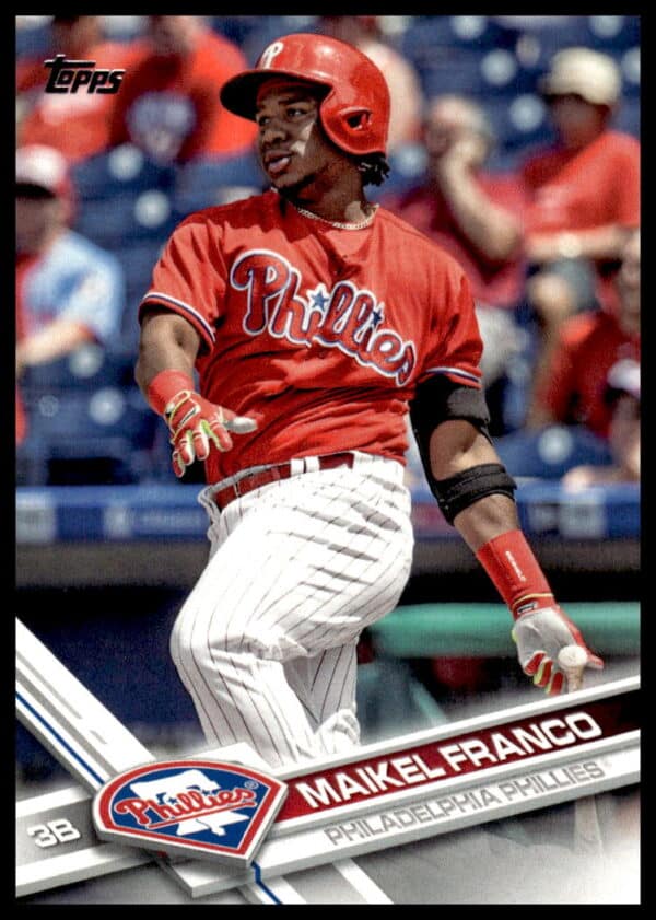 2017 Topps Series 2 Maikel Franco #411 (Front)