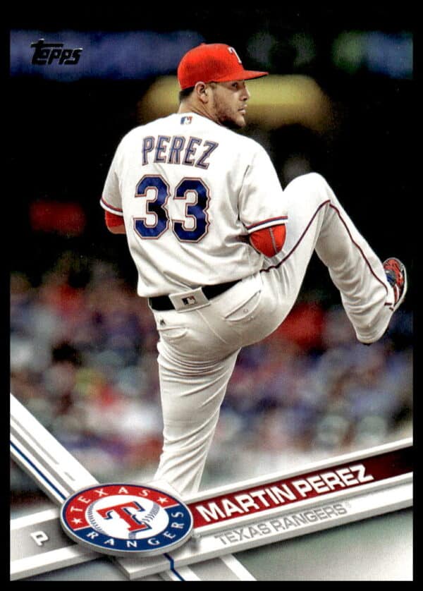 2017 Topps Series 2 Martin Perez #545 (Front)