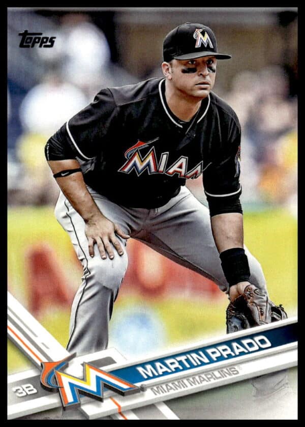 2017 Topps Series 2 Martin Prado #674 (Front)