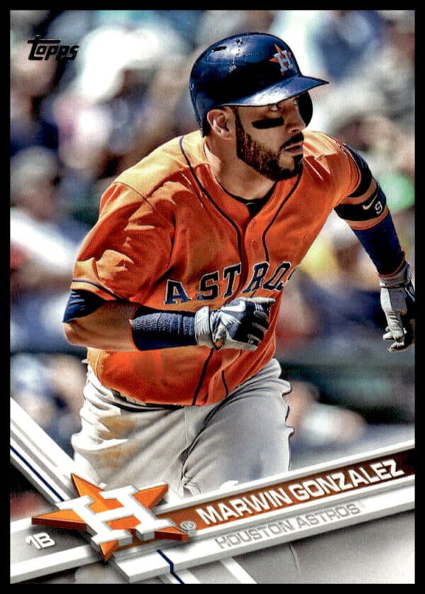 2017 Topps Series 2 Marwin Gonzalez #563 (Front)