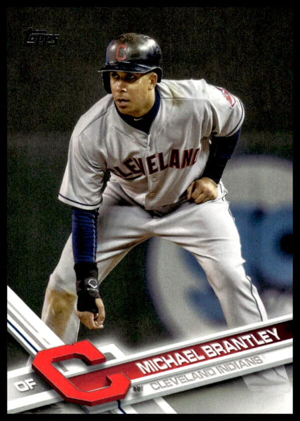 2017 Topps Series 2 Michael Brantley #605 (Front)