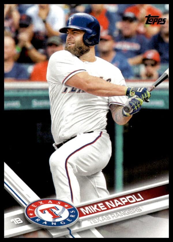 2017 Topps Series 2 Mike Napoli #681 (Front)