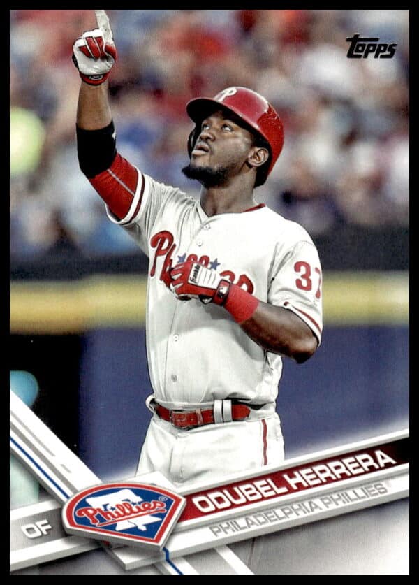 2017 Topps Series 2 Odubel Herrera #612 (Front)