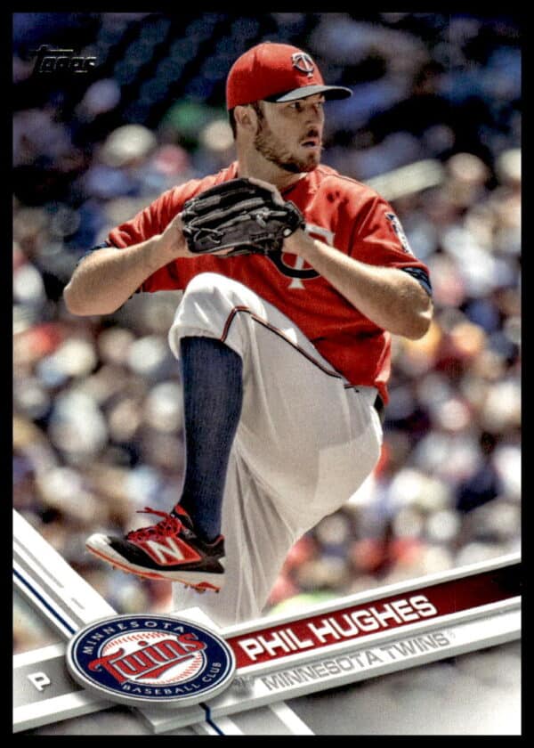 2017 Topps Series 2 Phil Hughes #379 (Front)