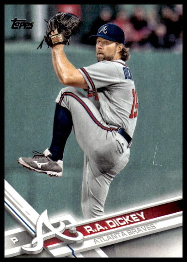 2017 Topps Series 2 R.A. Dickey #409 (Front)