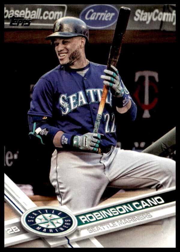 2017 Topps Series 2 Robinson Cano #641 (Front)