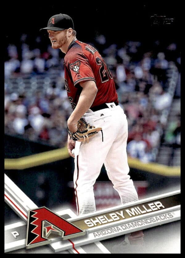 2017 Topps Series 2 Shelby Miller #355 (Front)