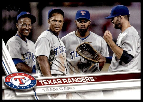 2017 Topps Series 2 Texas Rangers #430 (Front)