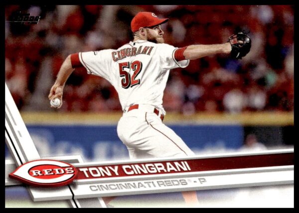 2017 Topps Series 2 Tony Cingrani #698 (Front)