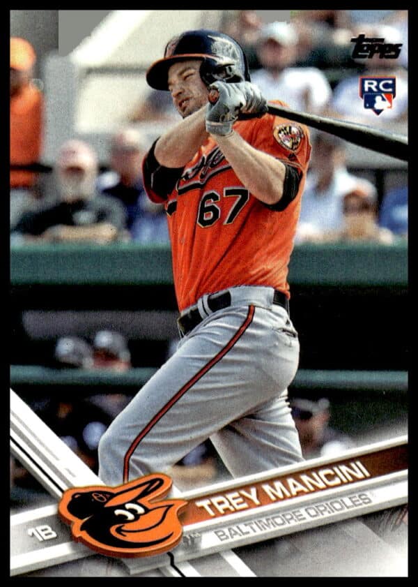 2017 Topps Series 2 Trey Mancini #536 (Front)