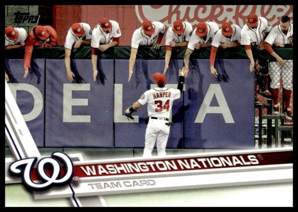 2017 Topps Series 2 Washington Nationals #564 (Front)