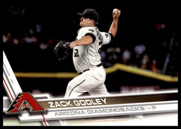 2017 Topps Series 2 Zack Godley #387 (Front)