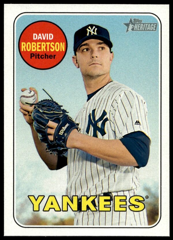 2018 Topps Heritage David Robertson #307 (Front)