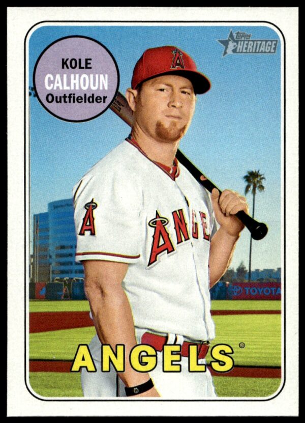 2018 Topps Heritage Kole Calhoun #231 (Front)