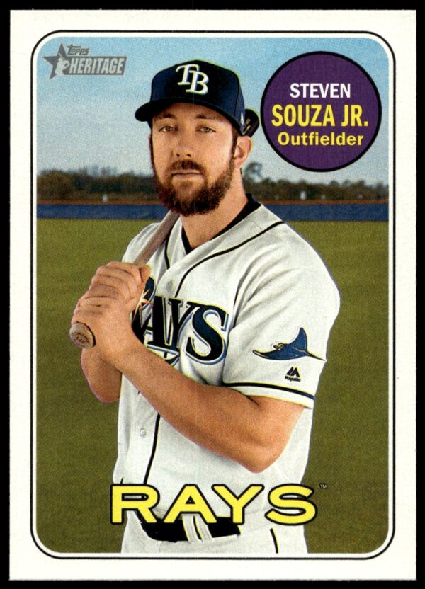 2018 Topps Heritage Steven Souza Jr. #32 (Front)