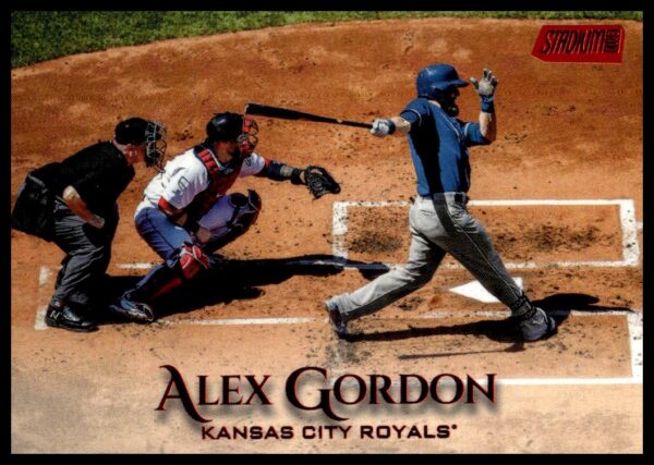 2019 Topps Stadium Club Alex Gordon Red Foil #149 (Front)