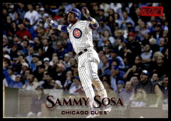 2019 Topps Stadium Club Sammy Sosa Red Foil #233 (Front)