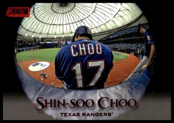 2019 Topps Stadium Club Shin-Soo Choo Red Foil #241 (Front)