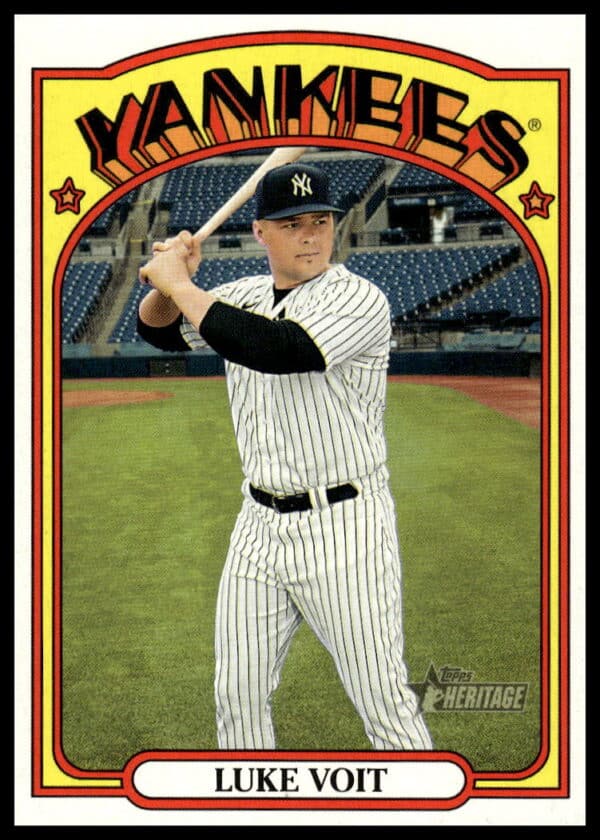 2021 Topps Heritage Luke Voit #274 (Front)