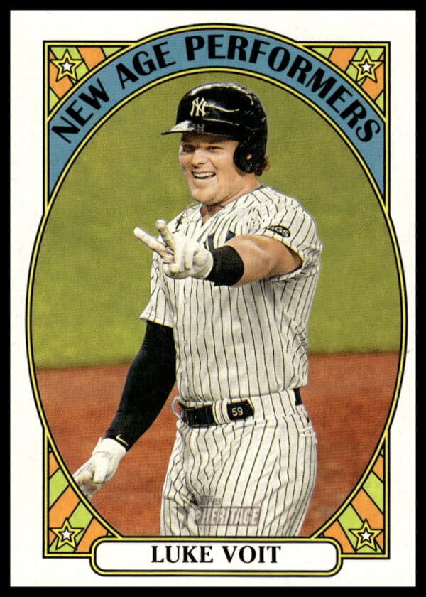 2021 Topps Heritage Luke Voit New Age Performers #NAP-9 (Front)