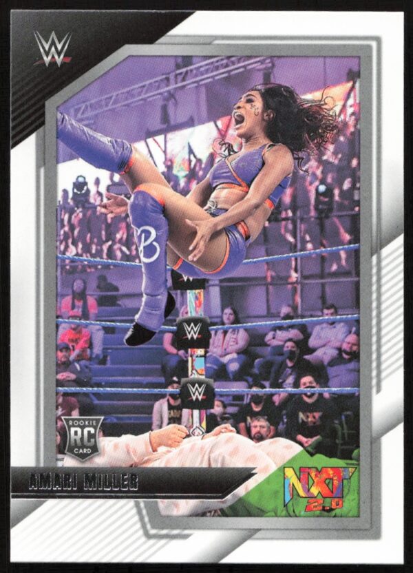 2022 Panini NXT 2.0 WWE Amari Miller #91 (Front)