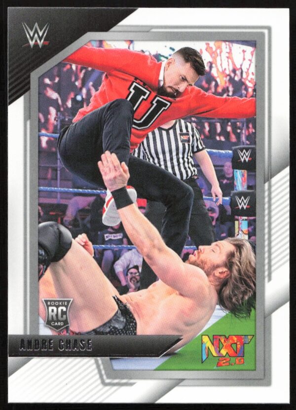 2022 Panini NXT 2.0 WWE Andre Chase #5 (Front)