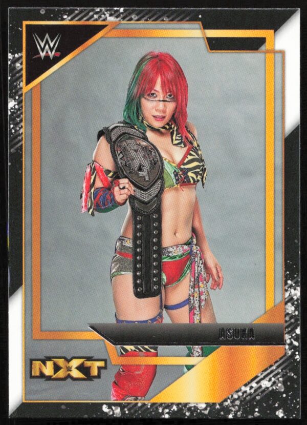 2022 Panini NXT 2.0 WWE Asuka #18 (Front)