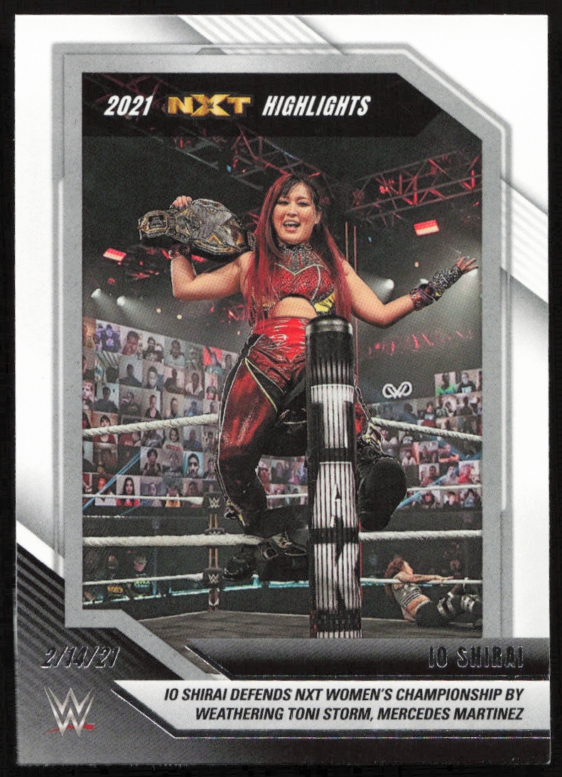 2022 Panini NXT 2.0 WWE Io Shirai   #5   (Front)