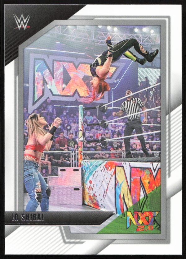 2022 Panini NXT 2.0 WWE Io Shirai #63 (Front)