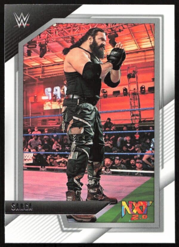 2022 Panini NXT 2.0 WWE Sanga #1 (Front)