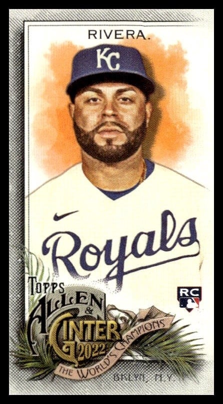 2022 Topps Allen & Ginter Emmanuel Rivera Mini #157 (Front)