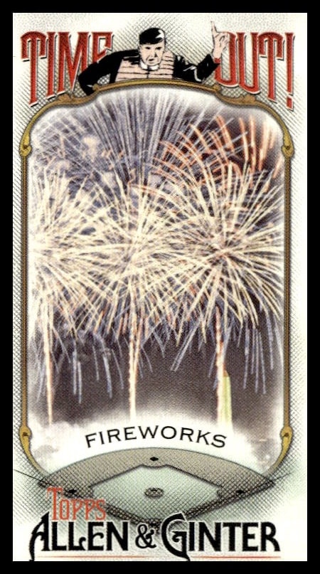 2022 Topps Allen & Ginter Fireworks Time Out! Mini #TO-9 (Front)