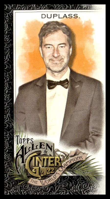 2022 Topps Allen & Ginter Mark Duplass Mini Black Border #282 (Front)