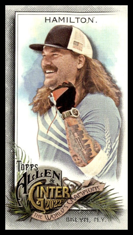 2022 Topps Allen & Ginter Matt Hamilton Mini #297 (Front)