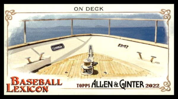 2022 Topps Allen & Ginter On Deck Baseball Lexicon Mini #BL-10 (Front)