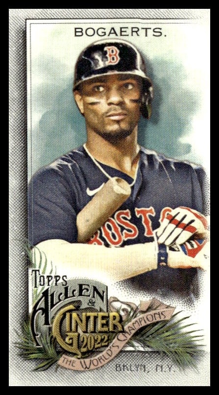 2022 Topps Allen & Ginter Xander Bogaerts  Mini A&G Back #43   (Front)