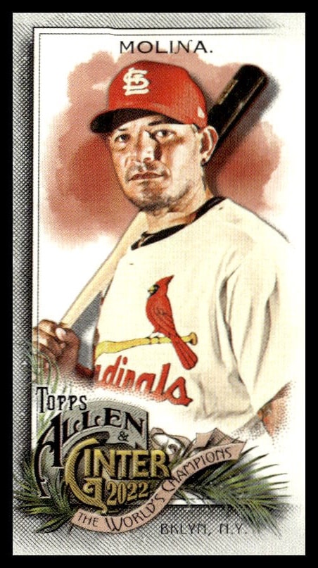 2022 Topps Allen & Ginter Yadier Molina Mini A&G Back #1 (Front)