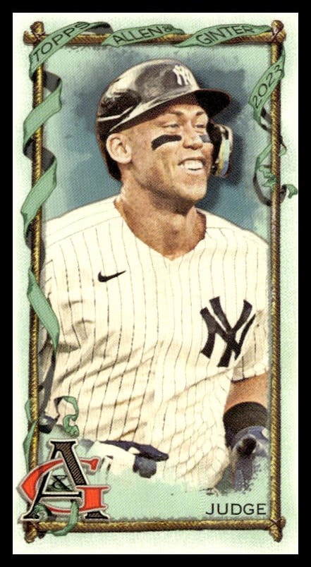 2023 Topps Allen & Ginter Aaron Judge Mini #69 (Front)