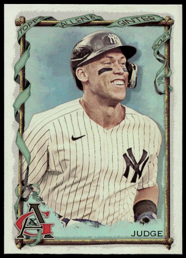 2023 Topps Allen & Ginter Aaron Judge Silver Portrait #69 (Front)